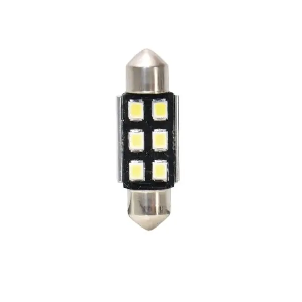 Top Prodej LED sulfid 12V - T11x36mm bílá 6xSMD CANBUS (2ks)