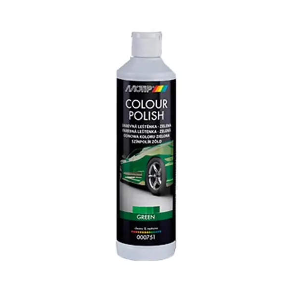 Vrácení Zdarma Barevná leštěnka - zelená Car Care Color Polish (500ml)