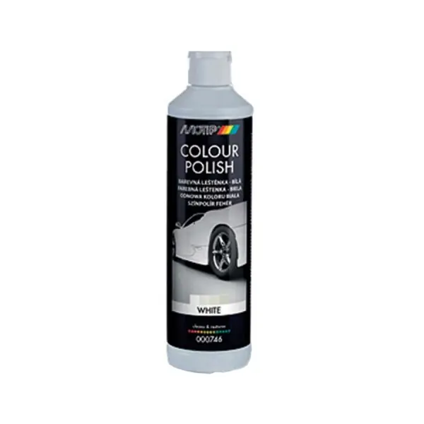 Nejlepší Volba Barevná leštěnka - bílá Car Care Color Polish (500ml)