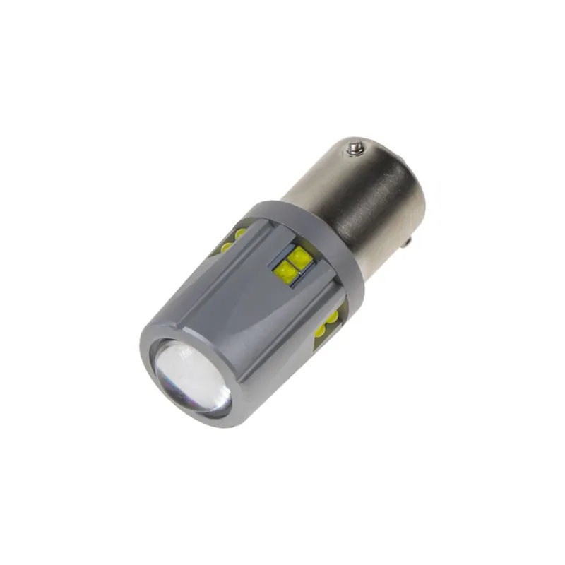 Cenová Bomba LED autožárovka BAU15s/12-24V - bílá 12x5W LED čip (2ks)