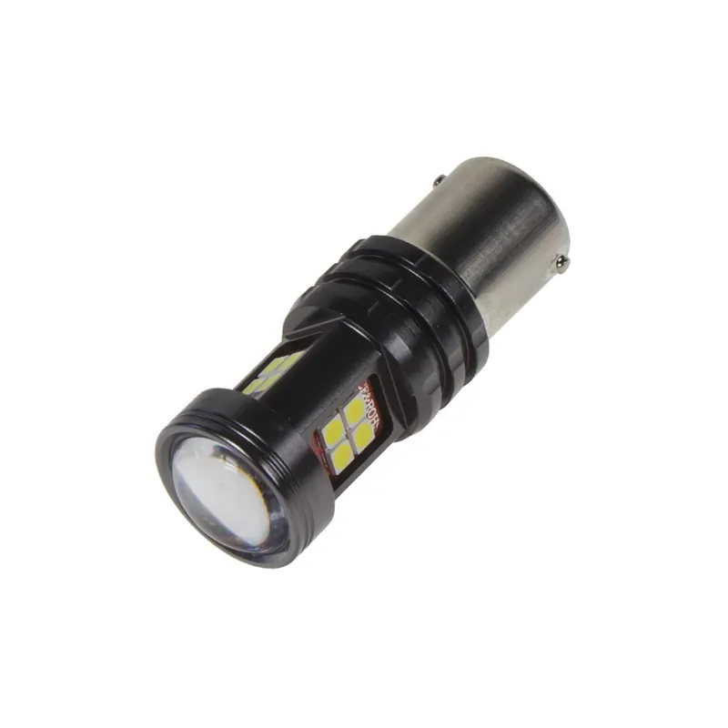 LED autožárovky BA15s/12-24V - bílé 15xLED 2835SMD (2ks) Výhodná Nabídka