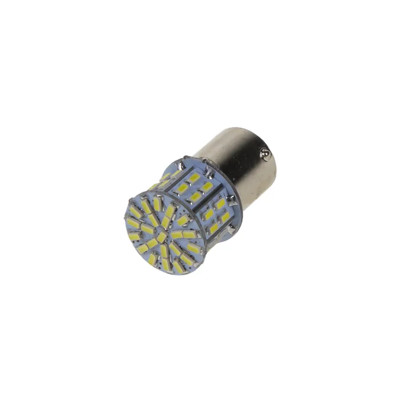 Nejprodávanější LED autožárovka BA15s/12V - bílá 50x LED 3014SMD (2ks)