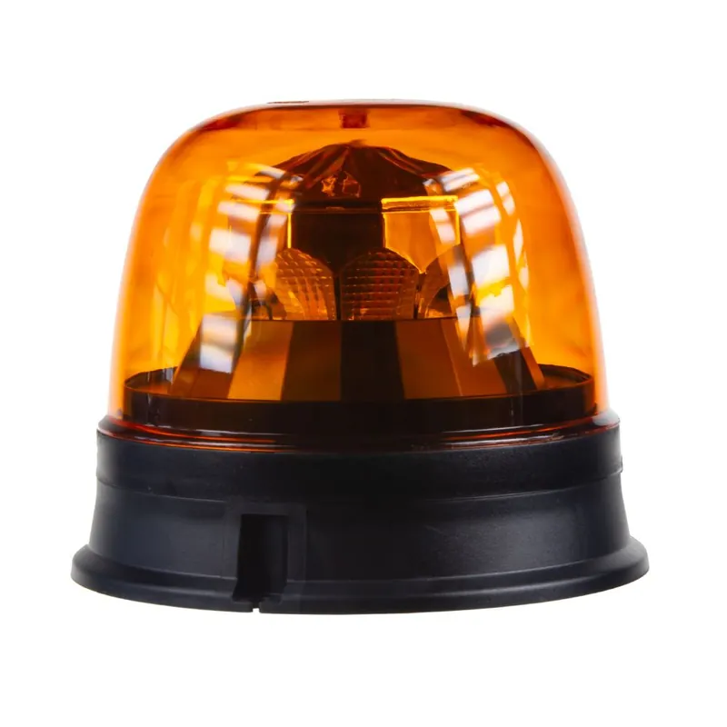 LED maják oranžový 12/24V - 10x 1,8W LED/ECE R10/R65 pro pevnou motáž (144x117mm) Nová Kolekce