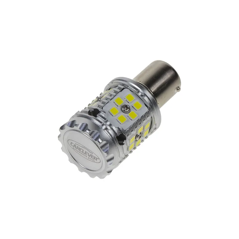 LED autožárovka BA15s - 12V/24V bílá 30x LED 3030SMD CANBUS (2ks) Odeslání Ihned