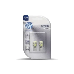 Akce 2x Dioda LED L054 - W5W 5xSMD5050 bílá LB054W, 51083