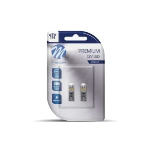 Značkový 2x Dioda LED L312 - W5W 8xSMD2835 CANBUS bílá LB312W, 51055