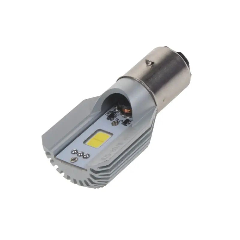 LED autožárovka BA20 motocyklová - bílá 6W COB LED 8-36V (1ks) Expresní Doručení
