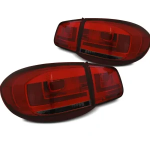 Zadní světla VW Tiguan 07-11 červené/kouřové LED BAR Akční Cena