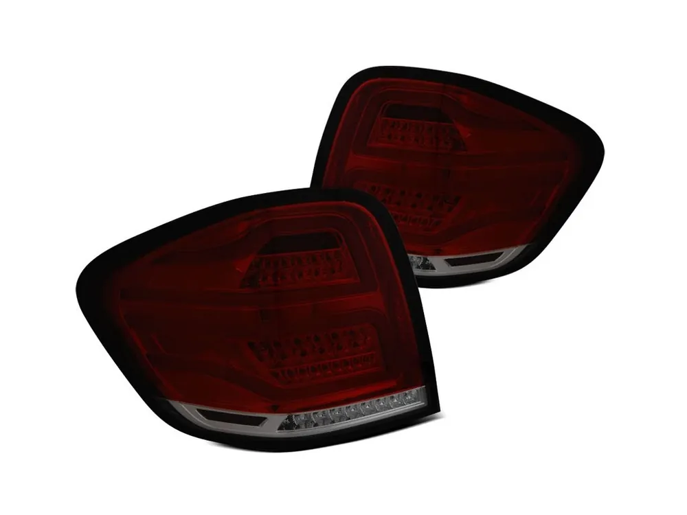 Zadní světla Mercedes Benz ML W164 05-08 - červené/kouřové LED Víkendová Akce