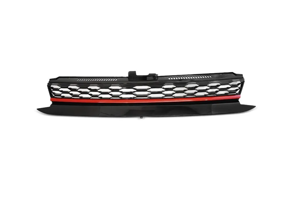 Nejprodávanější Přední maska VW Golf 7 17-19 GTI STYLE červená