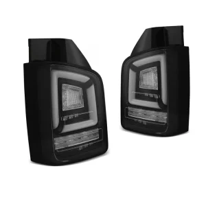 Zadní světla VW T5 10-15 zad.výklopné dveře - černá FULL LED SEQ INDICATOR Kup Teď