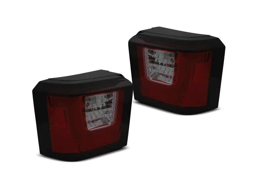 Zadní světla VW T4 90-03 - červené/kouřové LED BAR Cenový Hit