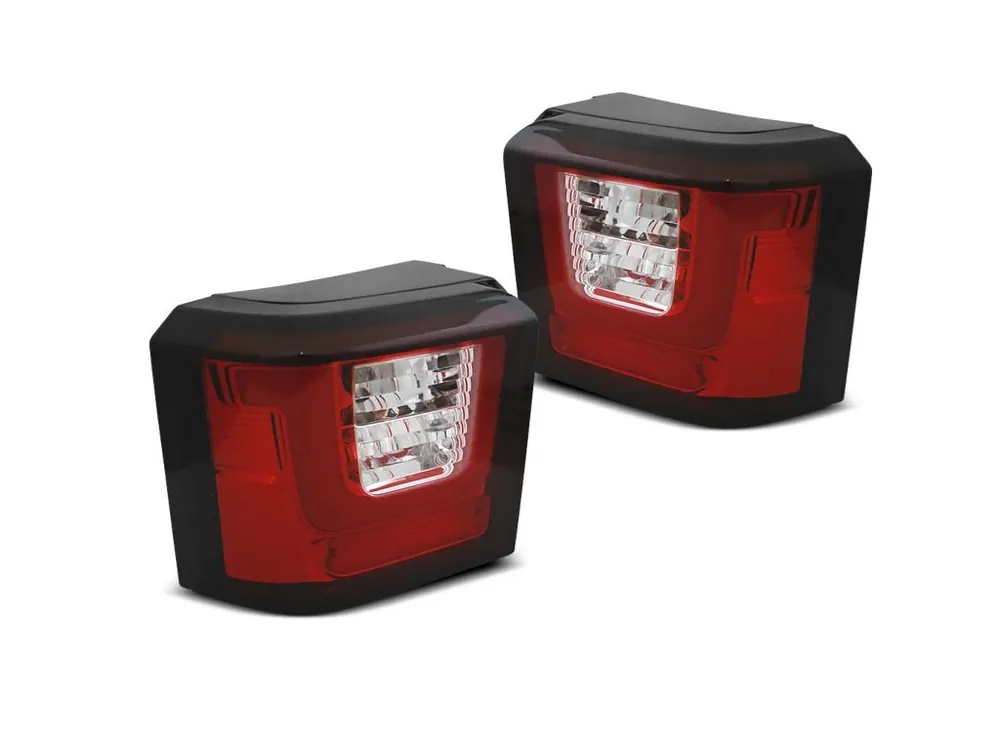 Horká Nabídka Zadní světla VW T4 90-03 - červené/bílé LED BAR