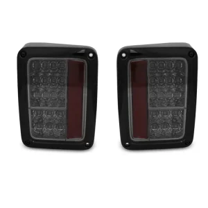 Expresní Doručení Zadní světla Jeep Wrangler JK 07-18 kouřové LED
