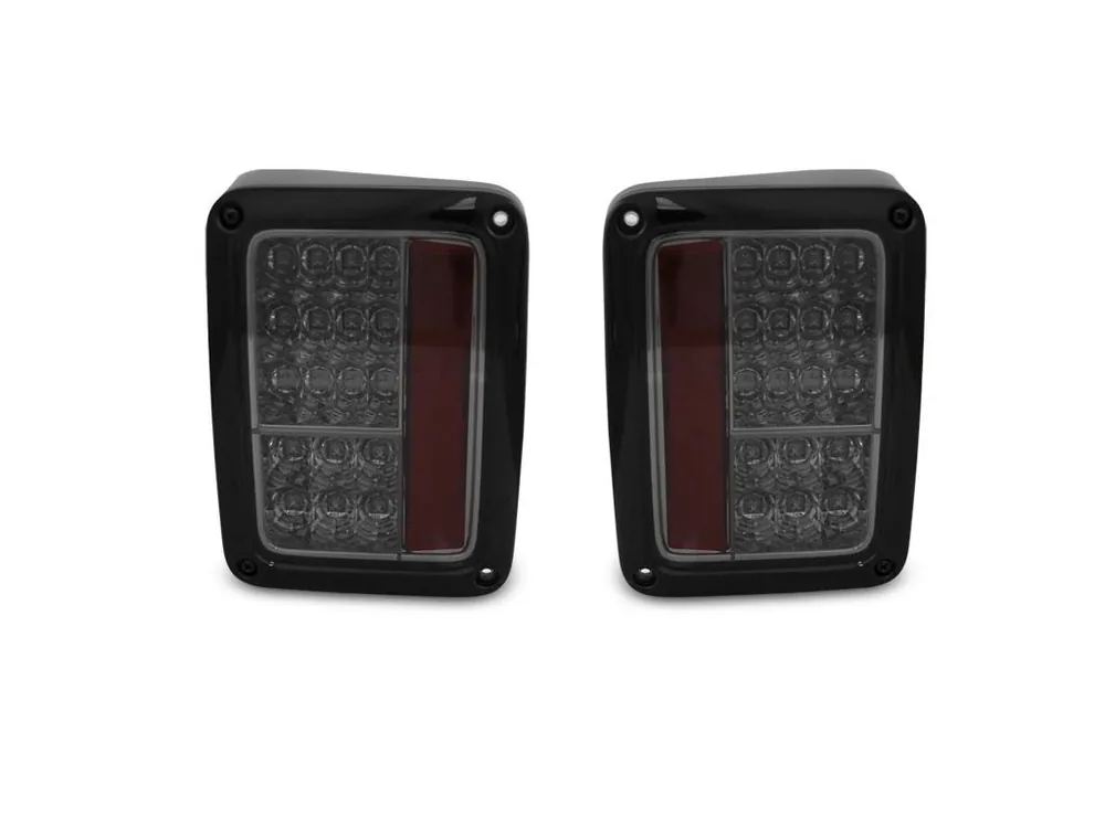 Expresní Doručení Zadní světla Jeep Wrangler JK 07-18 kouřové LED