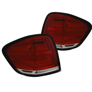 Hit Sezóny Zadní světla Mercedes Benz ML W164 09-11 - bílé/červené LED