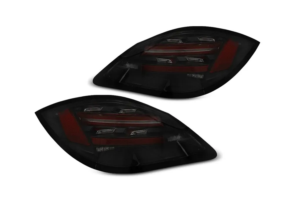 Nejlepší Cena Zadní světla Porsche Boxter / Cayman 987 09-12 LED BAR černé/kouřové LED SEQ