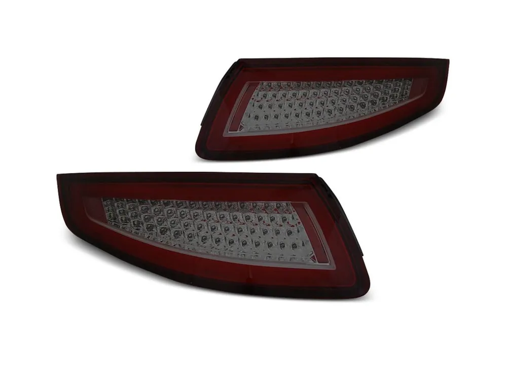 Autentický Zadní světla Porsche 911 997 04-09 - červené/kouřové LED BAR SEQ