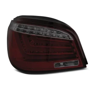 Dokud Zásoby Vydrží Zadní světla BMW E60 07-10 sedan - červené/kouřové LED LCI