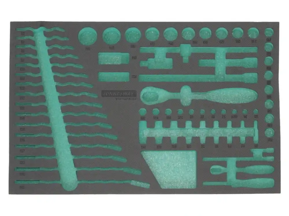Cenový Hit Pěnová vložka prázdná, pro modul gola sady 1/4" a 1/2" JONNESWAY S04H42165SV