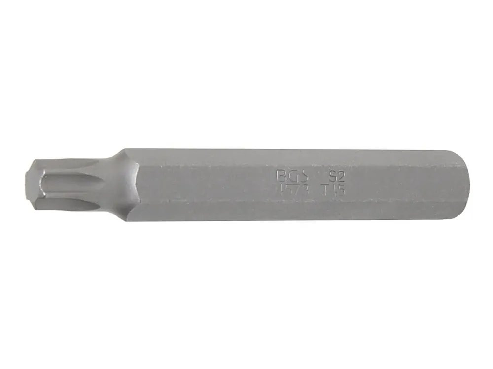 Bit TORX 3/8" T45, prodloužený 75 mm - BGS 4573 Výhodná Nabídka