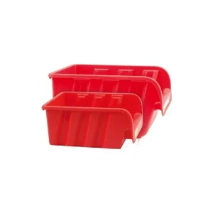 Hit Sezóny Plastový box P-4, 235 x 173 x 125 mm, stohovatelný, červený