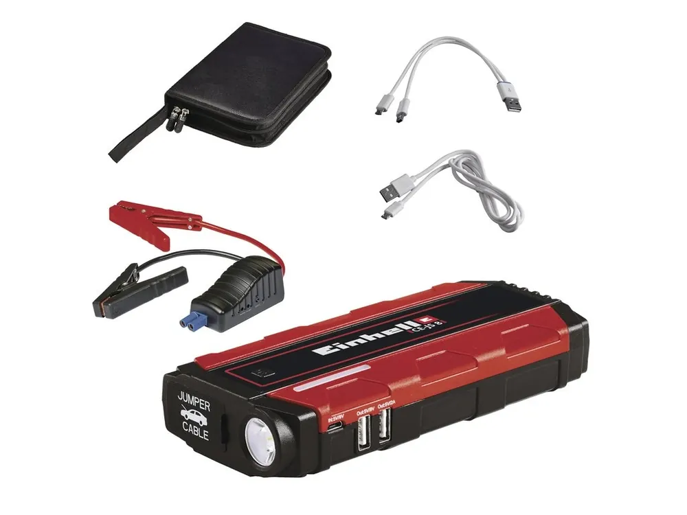 Autentický Startovací a USB powerbanka, proud 400 A, kapacita 7500 mAh - Einhell Expert CE-JS 8