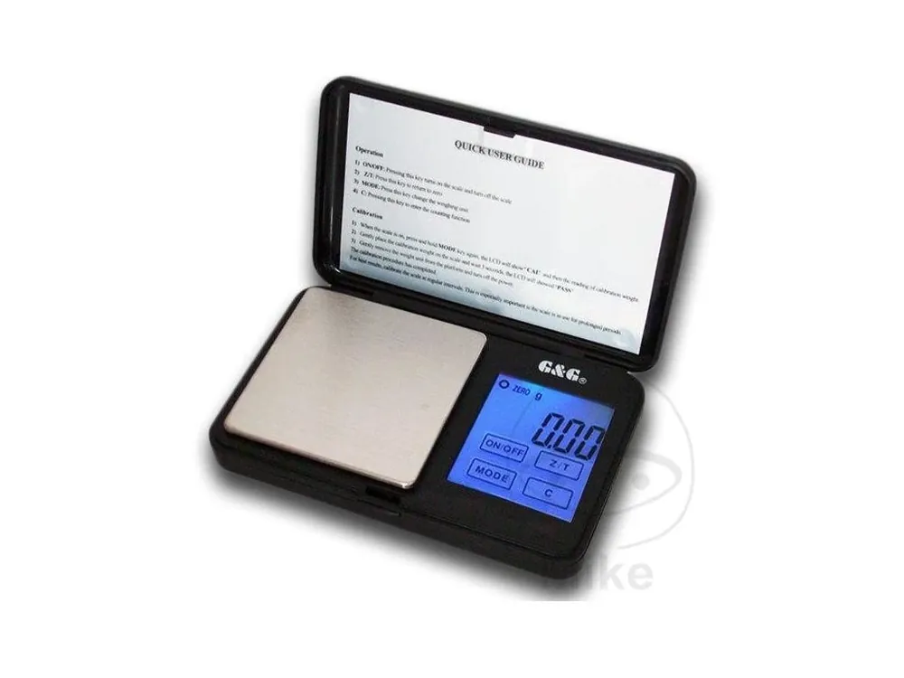 Váha digitální kapesní, max. 100 g, pro válečky variátoru, v obalu Poslední Šance