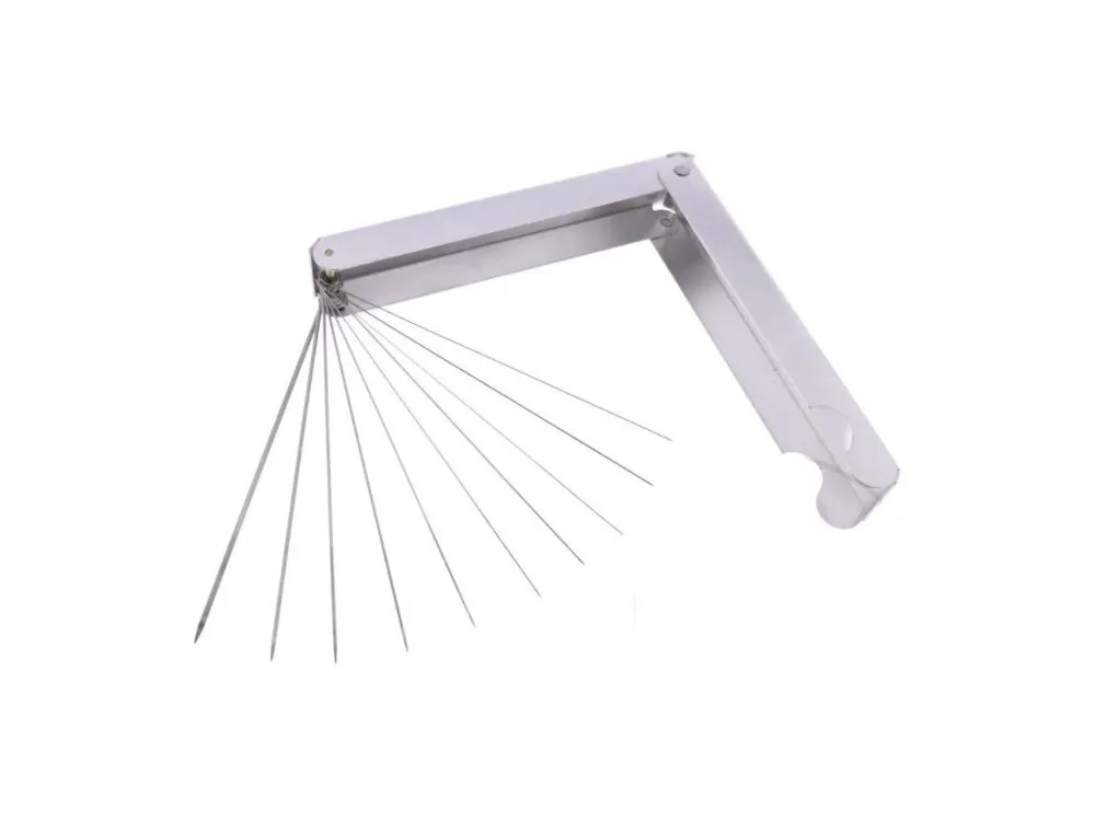Levný Jehly čisticí na trysky karburátorů, 0.4 - 1.6 mm, sada 11 ks