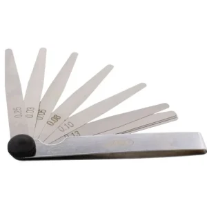 Ventilové - spárové měrky, 0.03 - 0.25 mm, 9 listů Koupit Online