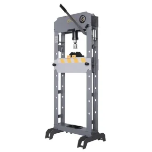 Hydraulický lis 20t, s ruční pákou a manometrem - SP-20H Vrácení Zdarma