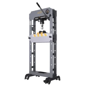 Pneumaticko-hydraulický lis 30t, s ruční pákou, pedálem a manometrem - SP-30HAM Pouze Dnes