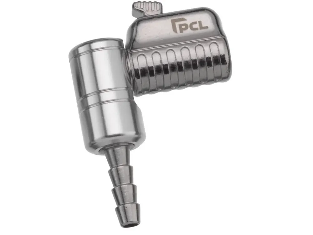 Koncovka na huštění pneu zahnutá, průměr 8 mm, otočná, extra pevná - PCL Top Prodej