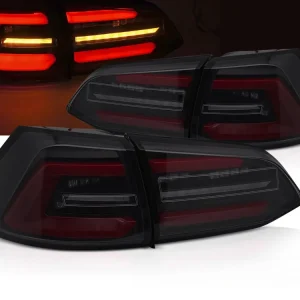 Volkswagen Golf 7 13-17 Variant - zadní LED světla ČERNÁ KOUŘOVÁ Jen Po Omezenou Doba