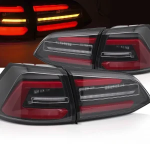 Volkswagen Golf 7 13-17 Variant - zadní LED světla ČERNÁ ČIRÁ Nejprodávanější