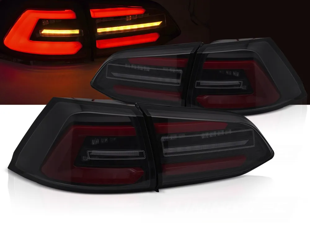 Nová Kolekce Volkswagen Golf 7 13-17 Variant - zadní LED světla KOUŘOVÁ
