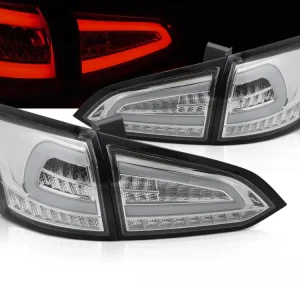 FORD FOCUS MK3 SW 11-18 - zadní LED světla CHROMOVÁ Horká Nabídka