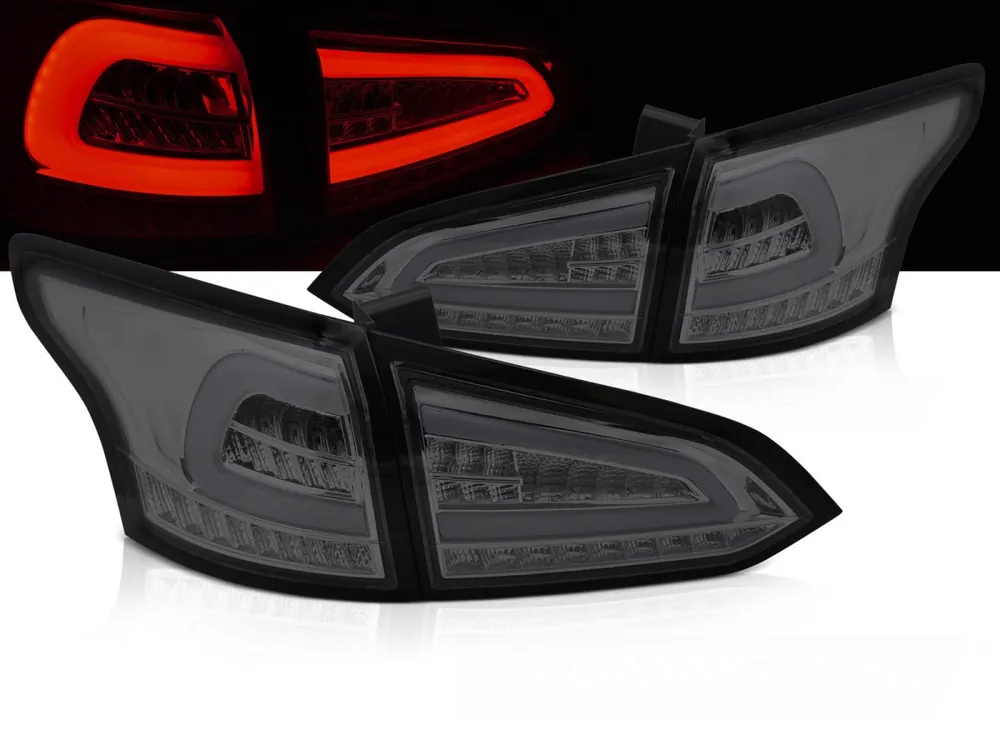 FORD FOCUS 3 11-18 SW - zadní LED světla kouřová Cenový Hit