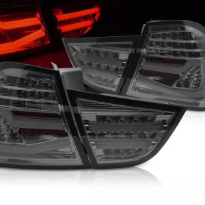 BMW E90 LCI 09-11 - zadní LED BAR světla KOUŘOVÁ Novinka