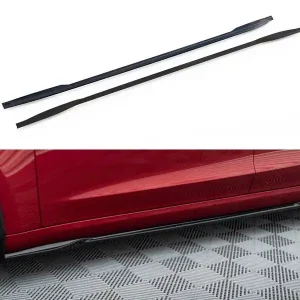 Značkový Tesla Model 3 Mk1 Project Highland Facelift, difuzory pod boční prahy ver.2, Maxton design