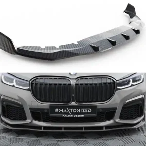 BMW řada 7 G11 Facelift M-Pack, karbonový spoiler pod přední nárazník, Maxton Design Levný