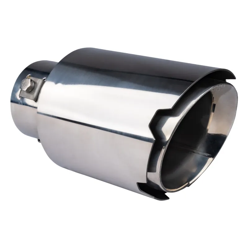 Rychlé Dodání Laděná koncovka výfuku nerezová 89mm CHROM