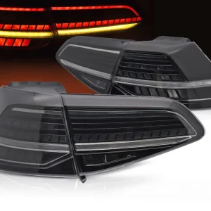 Vysoce Kvalitní Volkswagen Golf VII 2013-2019 - zadní LED světla kouřová SEQ