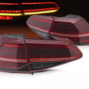 Volkswagen Golf VII 2013-2019 - zadní LED světla červená SEQ Ihned K Objednání