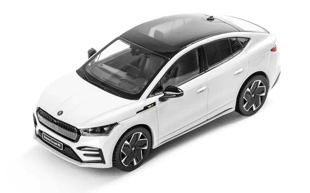 Abrex model 1 43 Škoda Enyaq Coupe RS BÍLÁ MOON Výprodej
