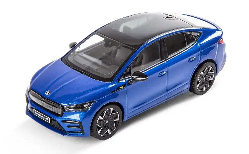Abrex model 1 43 Škoda Enyaq Coupe RS MODRÁ RACE Sleva