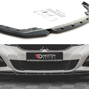 Aktuální BMW řada 3 G20/G21 M-Pack, spoiler pod přední nárazník ver.5, Maxton design