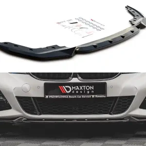 Značkový BMW řada 3 G20/G21 M-Pack, spoiler pod přední nárazník ver.4, Maxton design