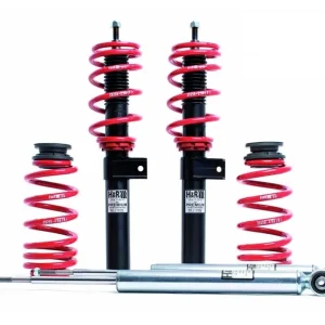 Značkový H&R Monotube výškově stavitelný podvozek s odlehčeným tělem z černého hliníku pro Mini One D (R56) 3-dvéř., 2WD, r.v. 11/06-