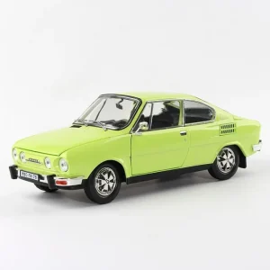 Model 1 18 Škoda 110R Coupe (1980) green Vysoce Kvalitní